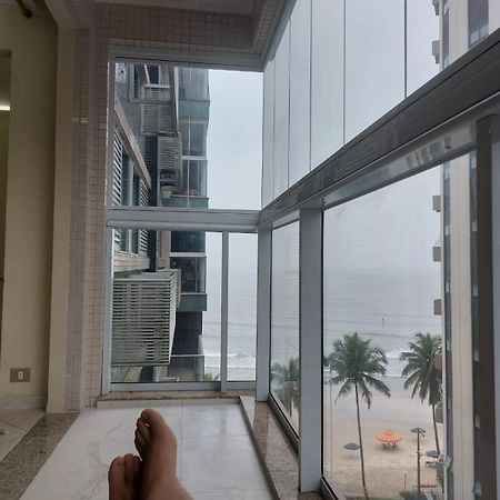 Apartamento Com Vista Mar Guaruja Bagian luar foto