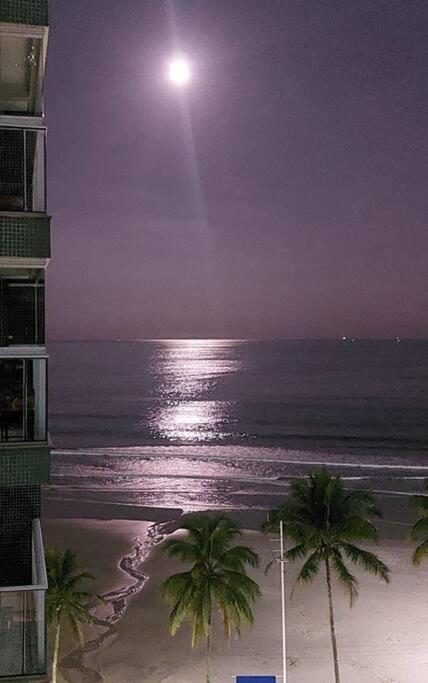 Apartamento Com Vista Mar Guaruja Bagian luar foto